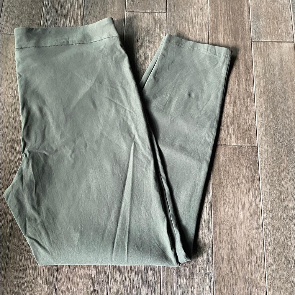 Nanette Lepore Olive Green Pants, Size L - Picture 2 of 9